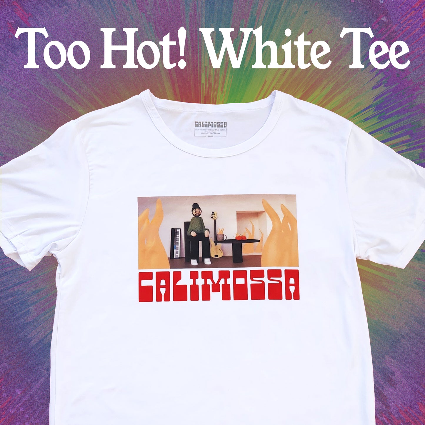 Too Hot! White Tee