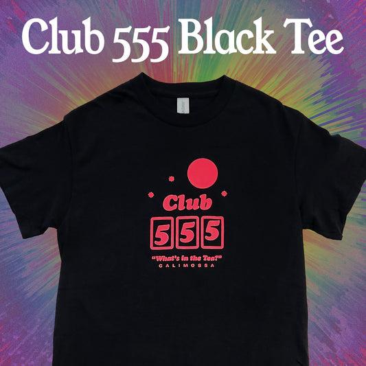 Club 555 Black Tee